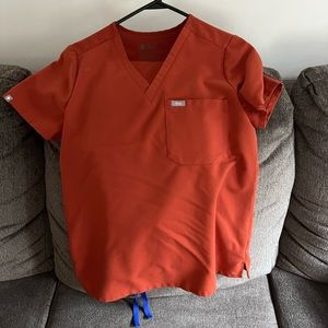 Figs Auburn Scrub Set Catarina top and Zamora bottoms both size small